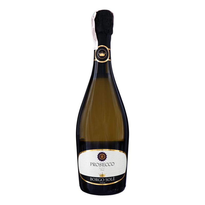 Вино ігр.Borgo Sole Prosecco DOC Brut біл. сух. 0,75л 11%